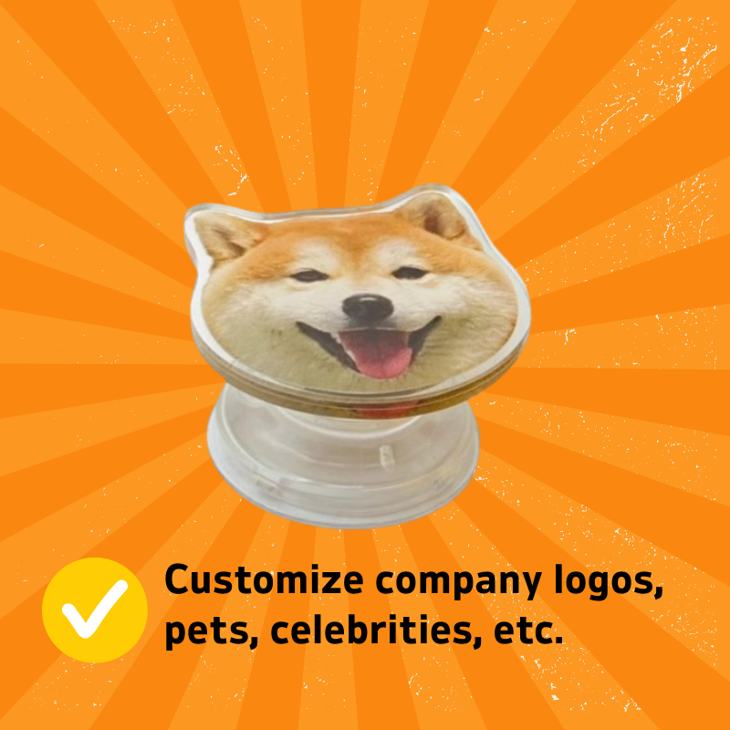 Custom Acrylic Airbag Phone Holder (100 pieces)