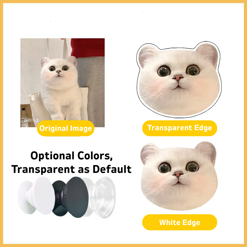 Custom Acrylic Airbag Phone Holder (100 pieces)